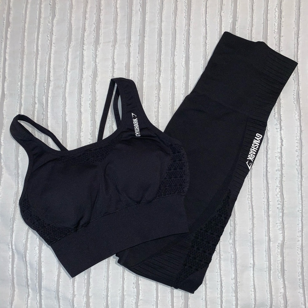 Gymshark Energy+ Seamless Crop Top and Leggings